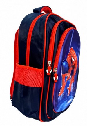 Рюкзак школьный детский для мальчика цвет Черно-красный