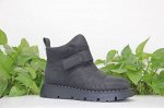 Ботинки черные на липучке