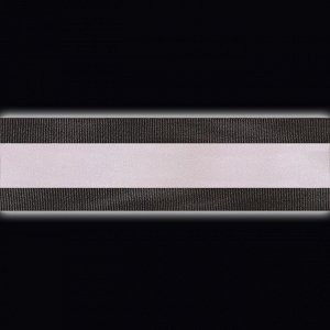 Светоотражающая лента стропа, 40 мм, 5 ± 1 м, цвет чёрный