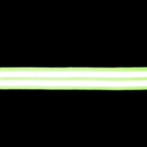 Светоотражающая лента-стропа, 40 мм, 5 ± 1 м, цвет салатовый