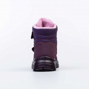 Фиолетов. ботинки малодетско-дошкольные нат. кожа