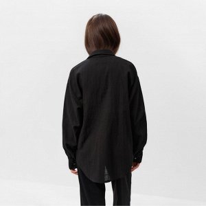 Рубашка женская MIST: Classic Collection, чёрная