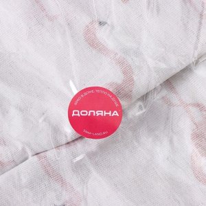 Корзина бельевая текстильная Доляна «Фламинго», 35x35x60 см