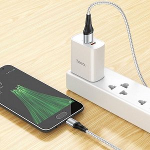 Кабель USB - micro USB Hoco X50 Excellent  100см 2,4A  (gray)