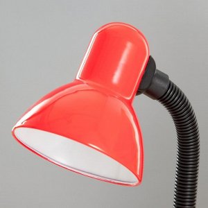 Лампа настольная Е27, с выкл. (220В) красная (203В)