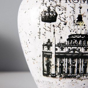 Лампа настольная керамика "Римская империя" Е14 220В 39х25х25 см