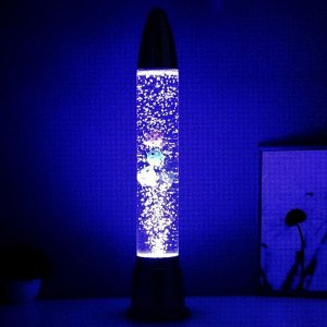 Светильник "Ракета" LED, лава, аквариум h=60 см