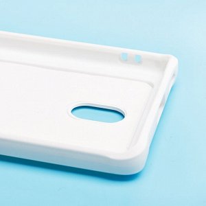 Чехол-накладка - SC304 с картхолдером для "Honor X9a" (white)