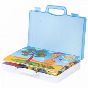 Конструктор с шуруповертом РАЗВИВАЮЩИЙ 247 деталей, BRAUBERG KIDS, 665204
