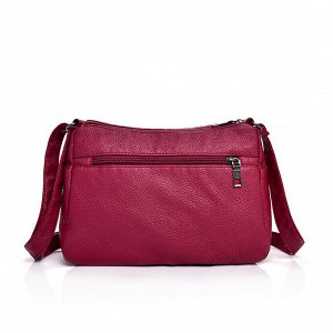 Женская сумка через плечо, сумка-мессенджер, экокожа, 26 х 18 х 10 см.