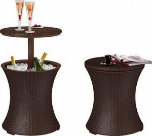 Стол Кул Бар Раттан (Cool bar rattan) коричневый