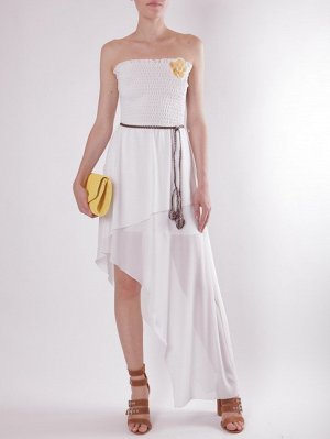 Платье 100%Polyester Lining:96%Polyester-4%Elastane / черный, белый,красный, коричневый