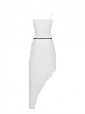 Платье 100%Polyester Lining:96%Polyester-4%Elastane / черный, белый,красный, коричневый