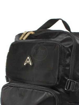 Рюкзак жен текстиль JLS-HQ-1003,  1отд,  6внеш+3внут карм,  черный SALE 256432