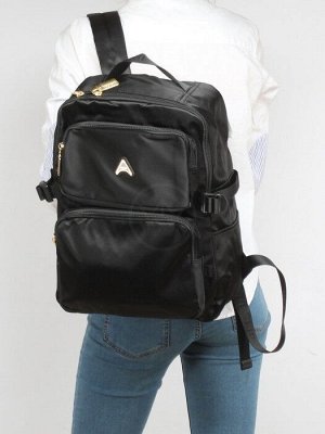 Рюкзак жен текстиль JLS-HQ-1003,  1отд,  6внеш+3внут карм,  черный SALE 256432