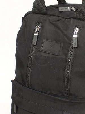 Рюкзак жен текстиль CF-0492,  2отд,  4внут+5внеш/ карм,  черный 256576