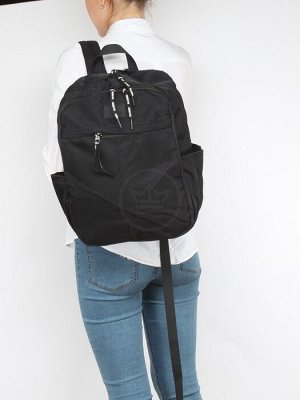 Рюкзак жен текстиль BoBo-1821,  2отд. 4внеш,  4внут/карм,  черный SALE 256073
