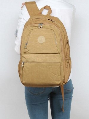 Рюкзак жен текстиль BoBo-6025, 2отд,  4внеш+1внут карм,  горчичный 256017