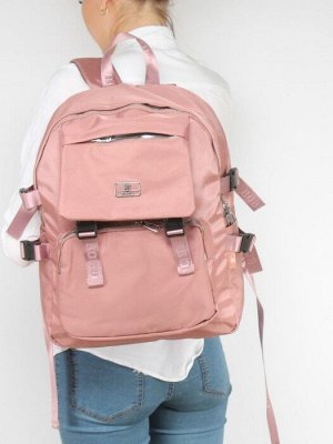 Рюкзак жен текстиль BoBo-0928-6,  5внеш+1внут карм,  розовый 255878