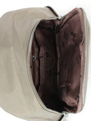 Рюкзак жен текстиль CF-2324,  1отд,  4внут+6внеш/ карм,  серый 256579