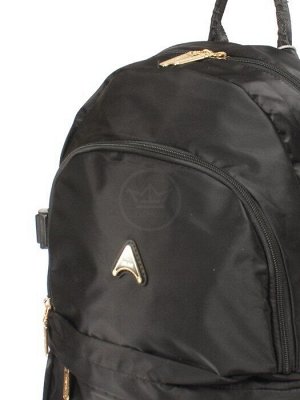 Рюкзак жен текстиль JLS-MZ-911,  1отд,  5внеш+3внут карм,  черный 256412