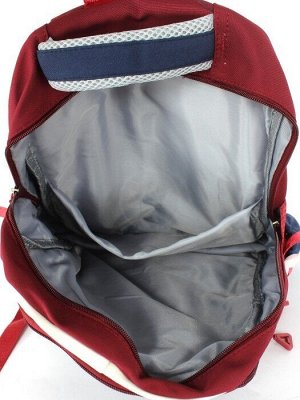 Рюкзак MF-366,  молодежный,  2отд,  1внутр+4внеш.карм,  бордо/синий 256487