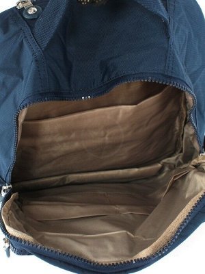 Рюкзак жен текстиль JLS-HQ-1004,  1отд,  6внеш+3внут карм,  синий 256429