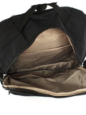 Рюкзак жен текстиль JLS-HQ-1004,  1отд,  6внеш+3внут карм,  черный SALE 256425