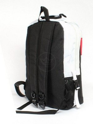 Рюкзак MF-9103,  молодежный,  2отд,  1внутр+5внеш.карм,  черн/бел/крас SALE 256452