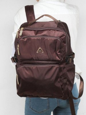 Рюкзак жен текстиль JLS-HQ-1003,  1отд,  6внеш+3внут карм,  коричневый 256433
