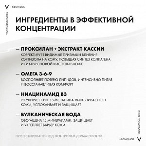 Виши, Неовадиол МЕНОПАУЗА крем дневной восстанавливающий и ремоделирующий контуры лица 50 мл, Vichy
