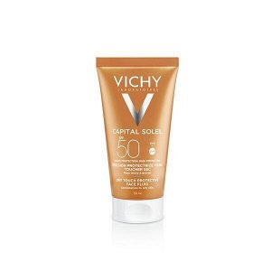 Виши, Матирующая эмульсия для лица Драй Тач SPF 50, 50 мл, Vichy