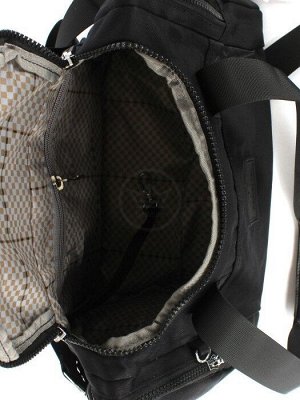 Сумка женская текстиль CF-0438,  1отд,  плечевой ремень,  черный 256608
