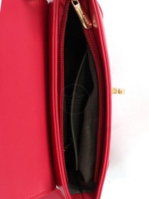 Сумка женская искусственная кожа DJ-cm 6756-ROSE RED,  1отд,  плечевой ремень,  фуксия 256056