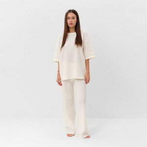 Брюки женские KAFTAN Basic line, молочный