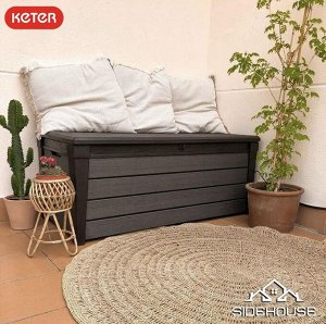 Сундук Брашвуд (BRUSHWOOD) 455л, коричневый