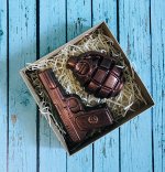 Шоколадная фигура Набор Пистолет+граната 120гр