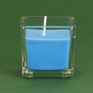 Новогодняя свеча в стакане «Уют», пряности, высота 5,3 см