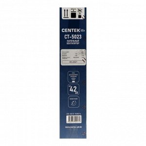 Вентилятор Centek CT-5023, напольный, 65 Вт, 44.5 см, 4 скорости, белый