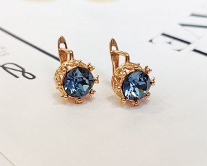 Серьги с кристаллами Swarovski