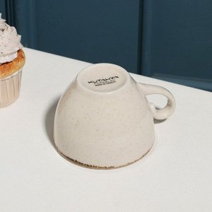 Чашка чайная «Pearl», 220 мл, бежевая, фарфор