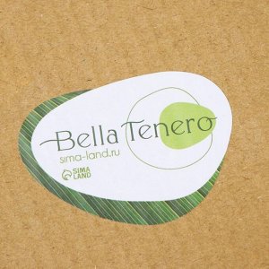 Банки стеклянные для сыпучих продуктов на деревянной подставке BellaTenero «Эко», 250/350/400 мл, 3 шт