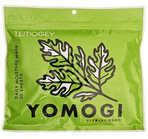 SPC TEMOGEY Daily Moisture Mask Yomogi Успокаивающая, для проблемной кожи, 30 шт