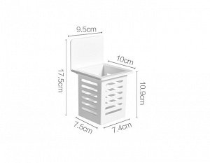 Сушилка для столовых приборов, настенная, 1 шт., 17,5 х 7,5 х 10,9 см.