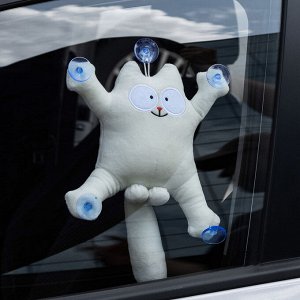 NG Мягкая игрушка на присосках для автомобиля "Кот Саймон"