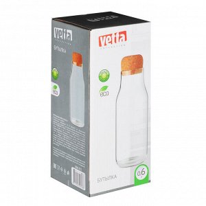 VETTA Бутылка "ЭКО", 20,5х9см, стекло
