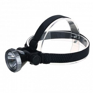 ЕРМАК Фонарь налобный, XH-P50 LED, 3 режима, 2000мАч, 8,3х6х7,3см, USB кабель, пластик