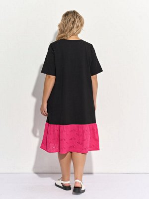Платье 0267-1с глубокий чёрный