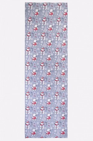 Дорожка на стол из рогожки 145x45 Happy Fox Home