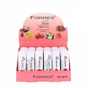 Фаррес, 5079 Гигиеническая помада "Fresh Deep Care"/24, в ассортименте, Farres